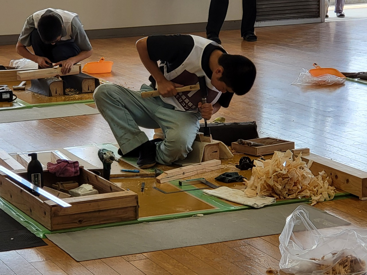 熊本県高校生ものづくりコンテスト木材加工部門金賞