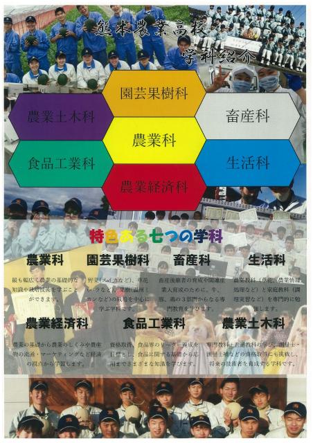 熊本農業高校3年・江ノ島桐太「熊本農業高校学科紹介」